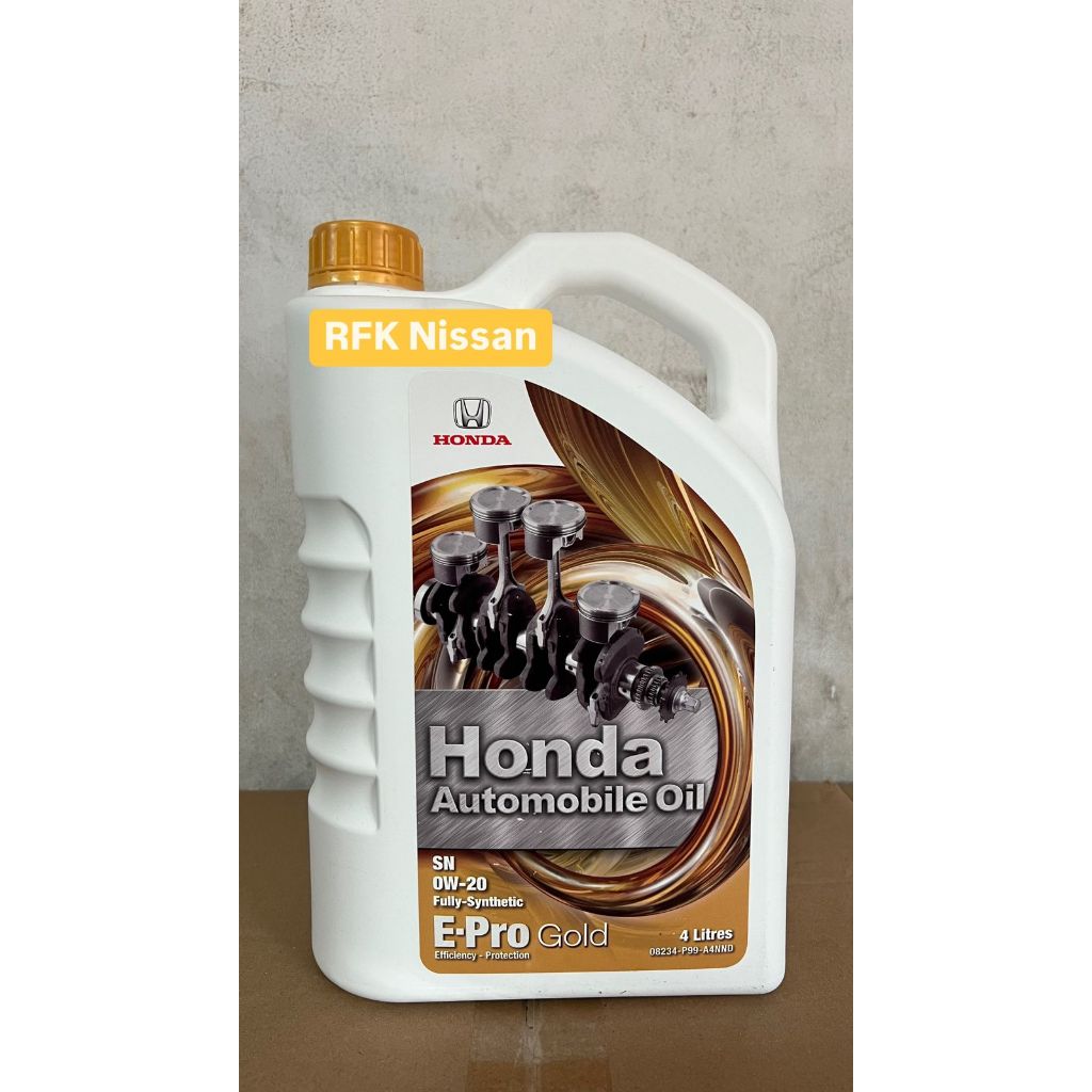 Oli Honda Oli Mesin Honda E-Pro Gold OW-20 4 Liter Original Honda