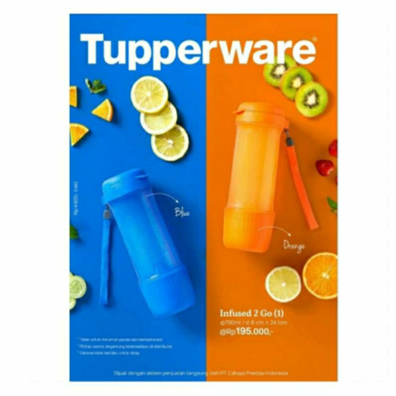 Infused H2GO Tupperware