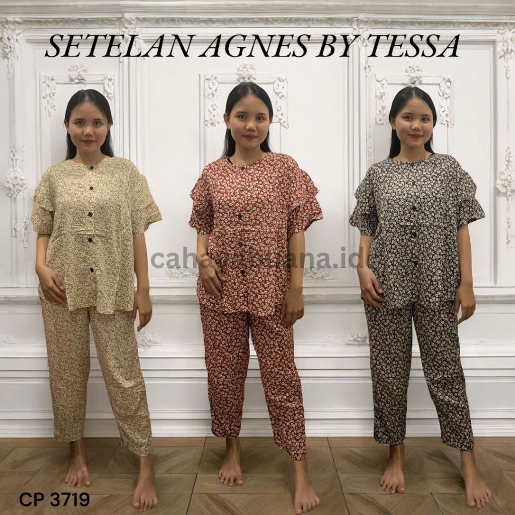 SETELAN RAYON AGNES BY TESSA CP 3719