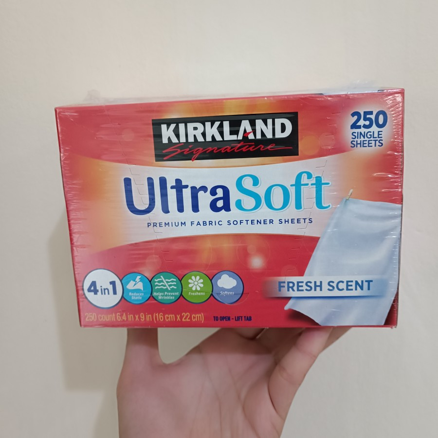 Kirkland Fabric Softener Sheets Dryer Sheet Premium