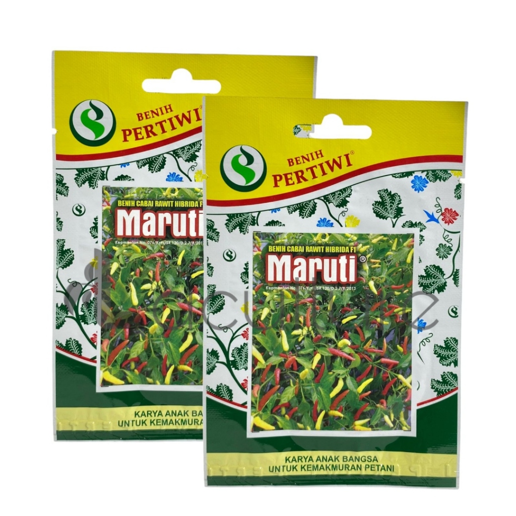 Benih Cabe Cabai Rawit MARUTI F1 Isi 60 Butir Benih Pertiwi