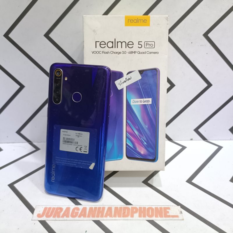 Realme 5 Pro 4/128GB Hp Second Bekas - Langsung Cek Deskripsi