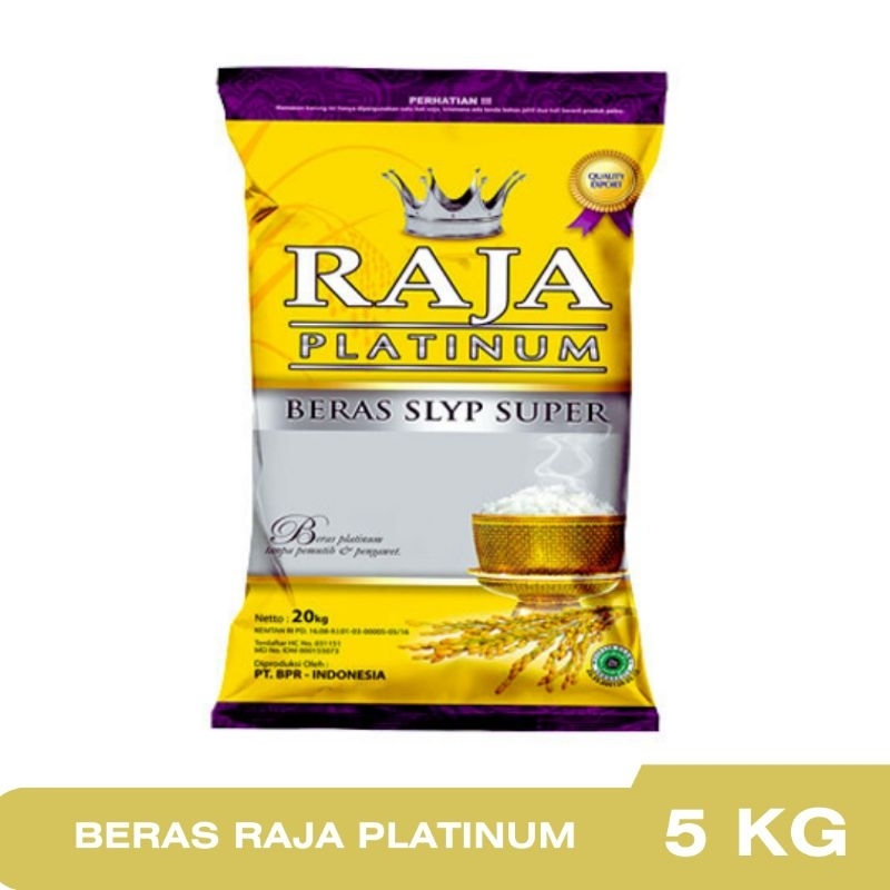 

Beras Raja Platinum Slyp Super 5 KG