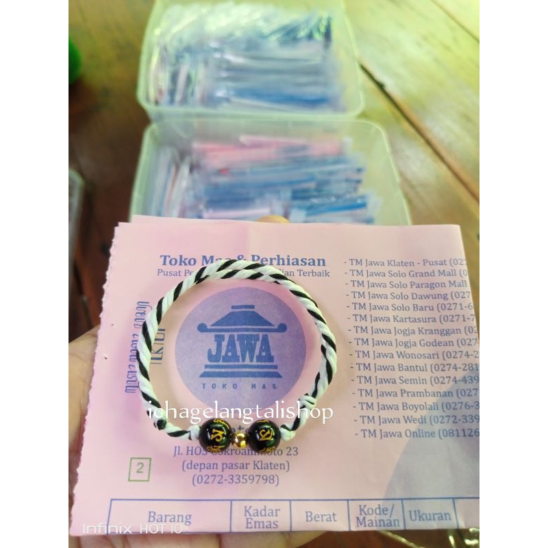 gelang simple tridatu mrican semar jawa