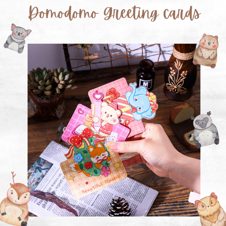 

DomoDomo Cute Greeting Cards