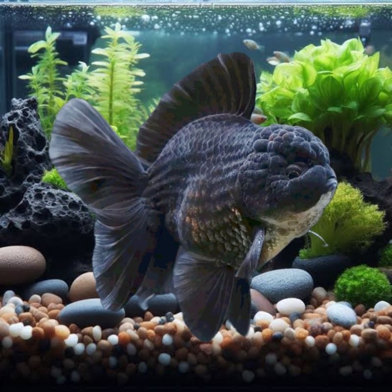 Ay00 IKAN KOKI ORANDA ROSETAIL JUMBO IKAN HIAS AQUARIUM KHUSUS PENGIRIMAN INSTAN SAMEDAY