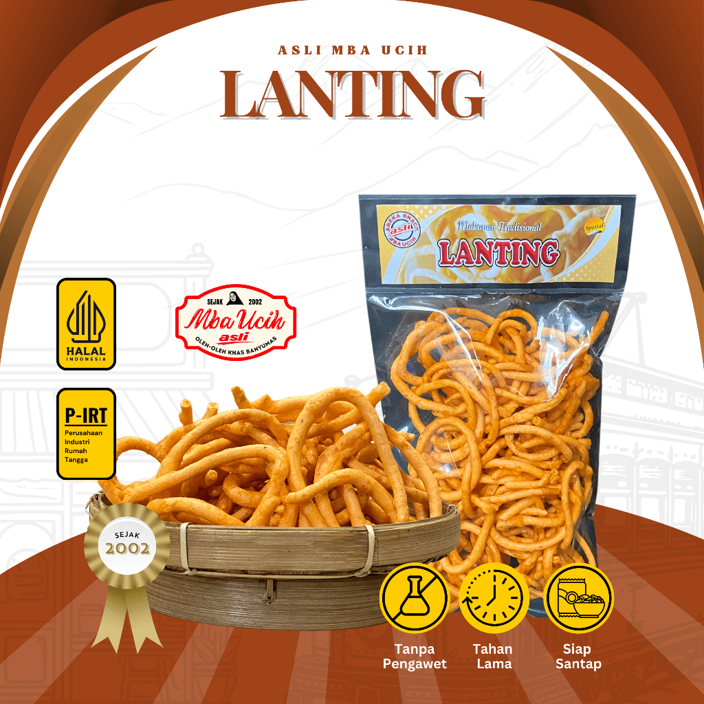 Lanting Asli Mba Ucih Oleh Oleh Khas Banyumas