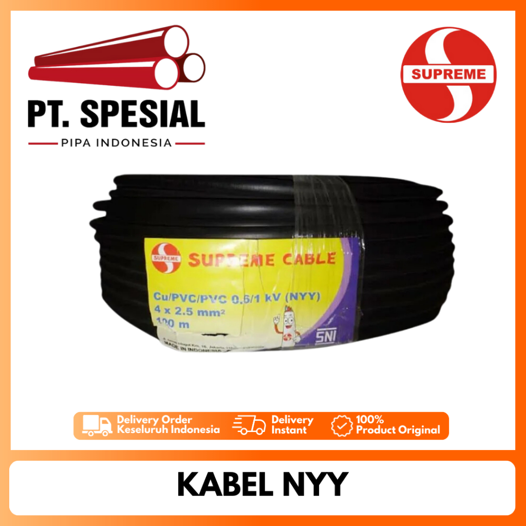 NYY 4 × 150mm Kabel Supreme Tufur / Kabel Listrik Permeter - 10