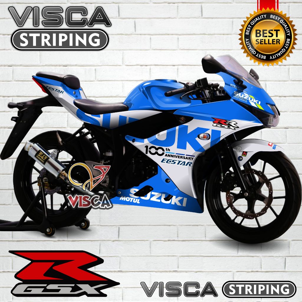Decal GSX R150 Full Body - Stiker GSX R150 Full Body - Dekal GSX R150 Full Body - Striping GSX R150 