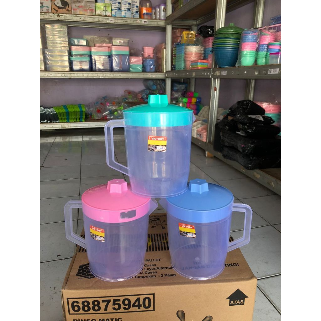 Eskan mini / teko plastik kecil