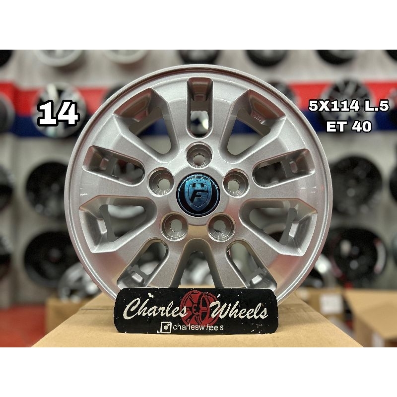 VELG KUDA RING 14 PAKO SILVER