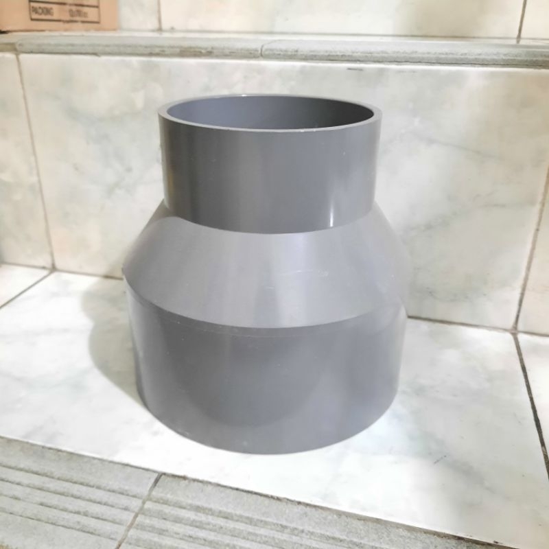 Turunan Pipa PVC 6" x 4" D merk Rucika / Sambungan Pipa Increaser 6 x 4 inch / Turunan 6 inch ke 4 i