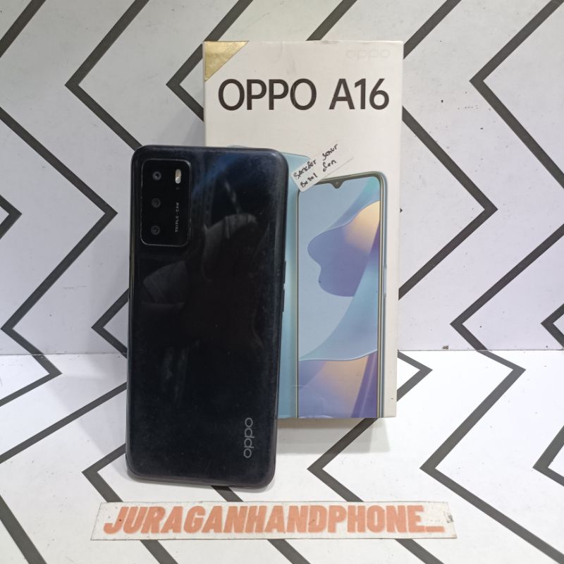 Oppo A16 Ram 3/32GB Hp Second Bekas - Langsung Cek Deskripsi