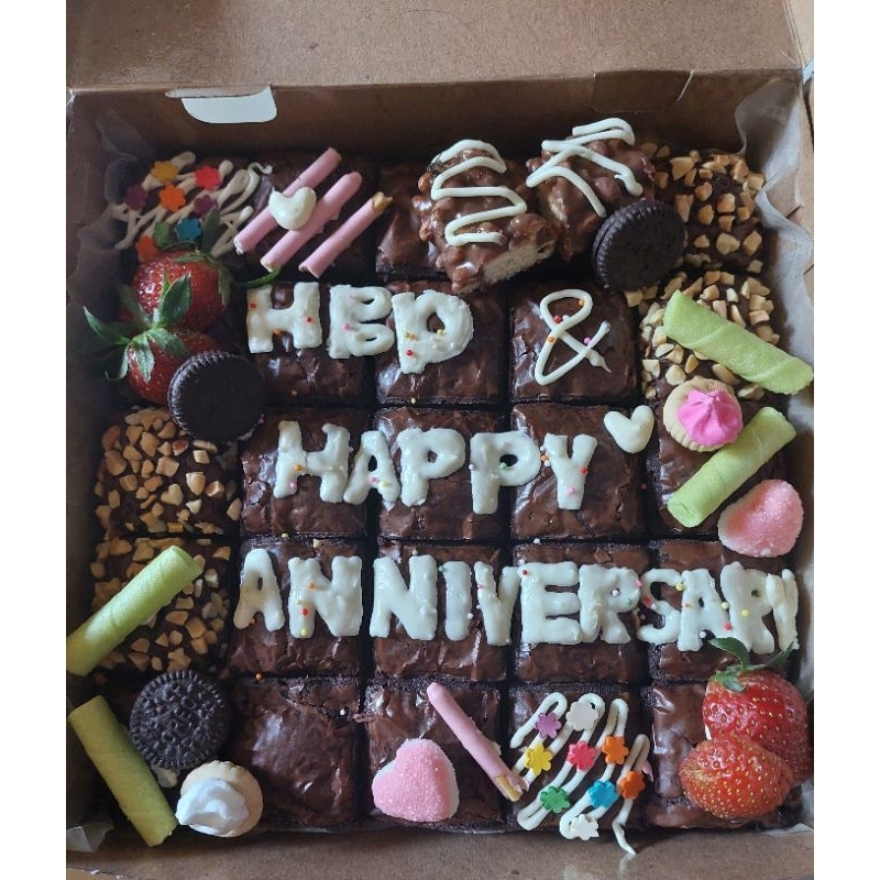 

Fudgy Brownies Panggang