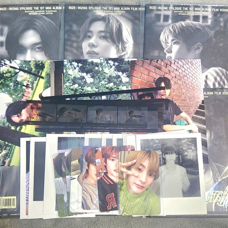 RIIZE Album Only / Photocard /  Sequence Films / Polaroid /Photoprint - Official from [RIIZING : EPI