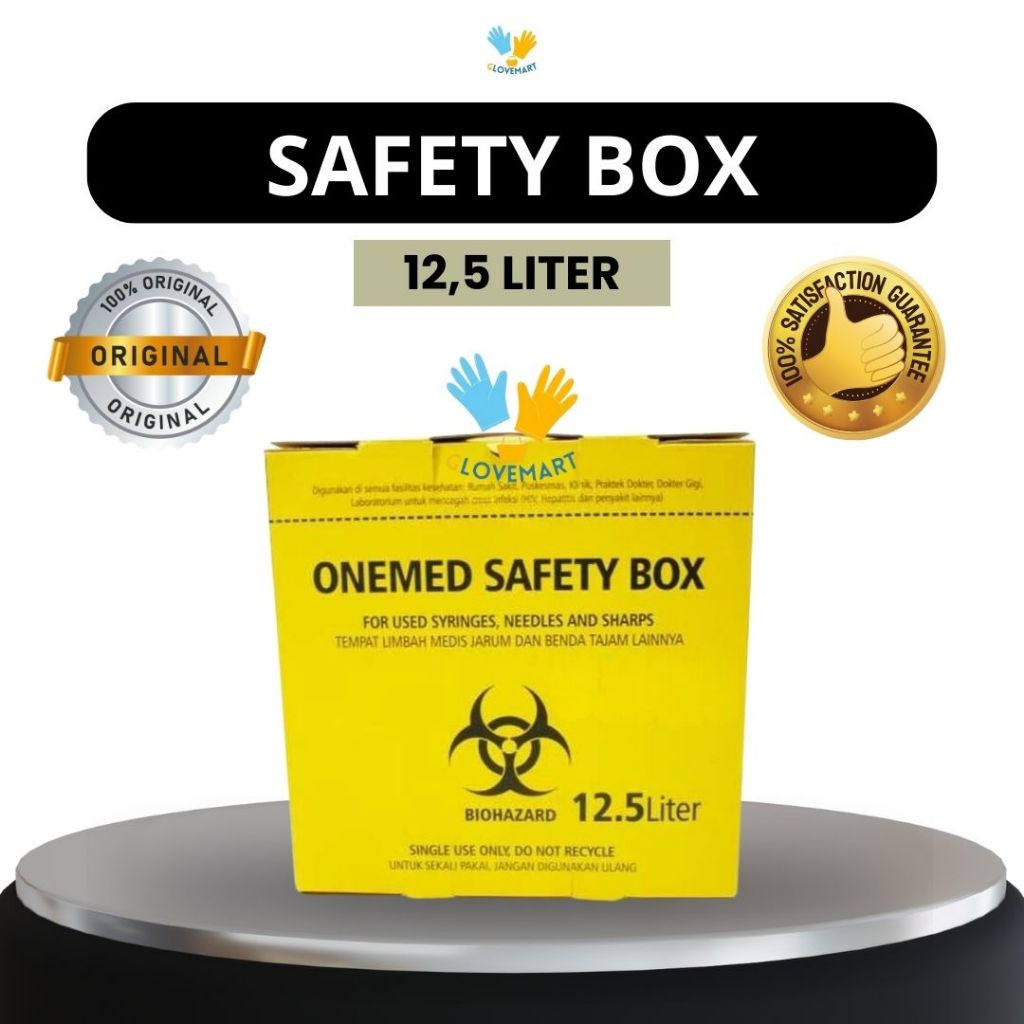Safety Box 12,5 Liter / Onemed Safety Box 12.5 Liter