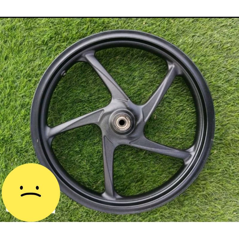 pelak velg depan beat scoopy original