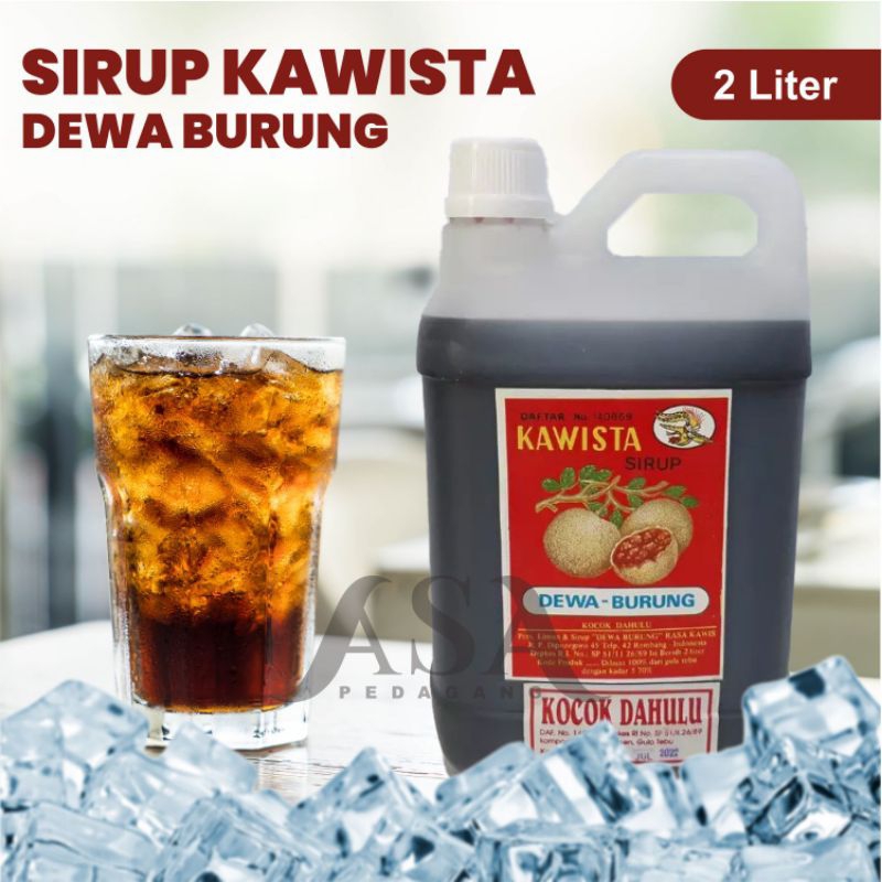 

Sirup Kawis Kawista Dewa Burung 2 Liter Khas Rembang