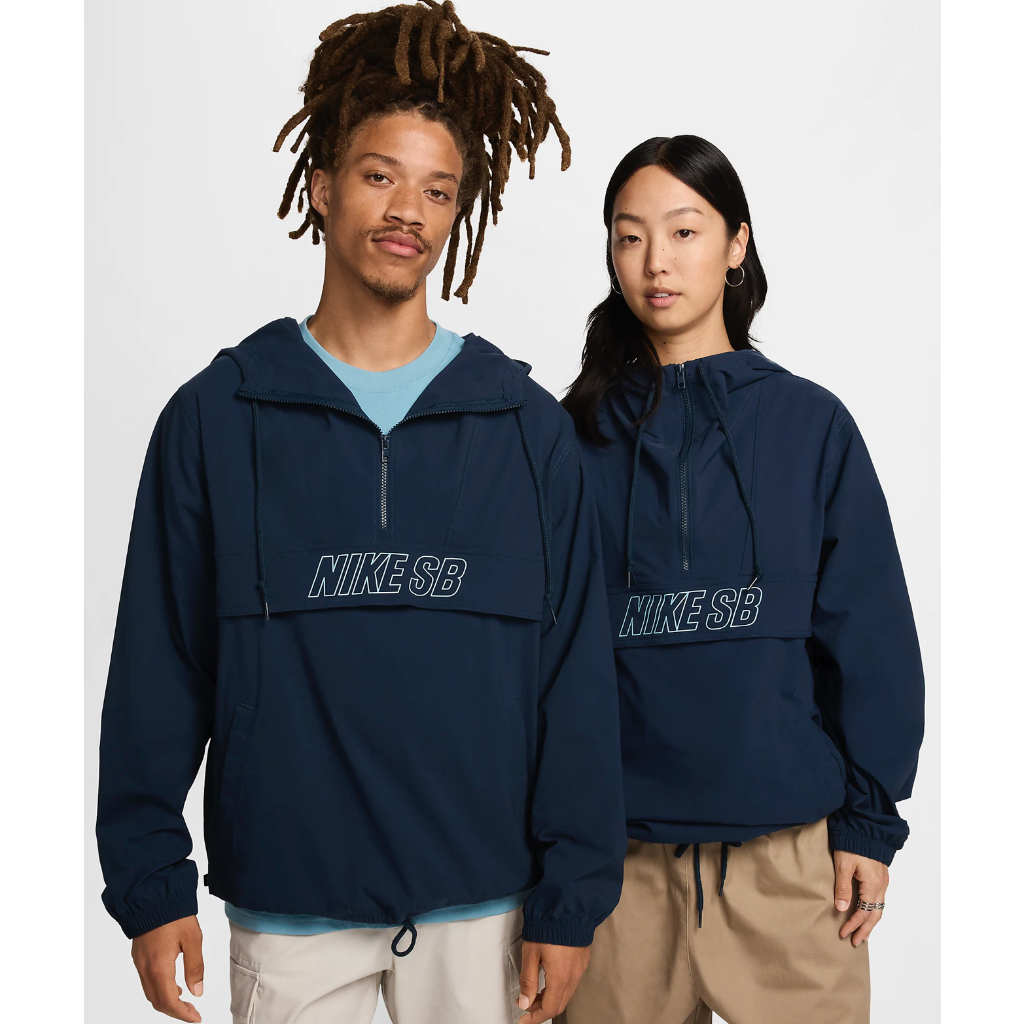 Jaket Casual Nike SB Anorak Skate Losefit Jacket Big Size