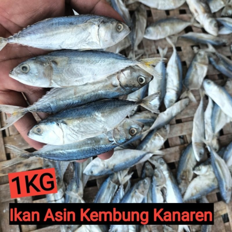 

1kg Ikan Asin Kembung Kanaren Ikan Asin Kering