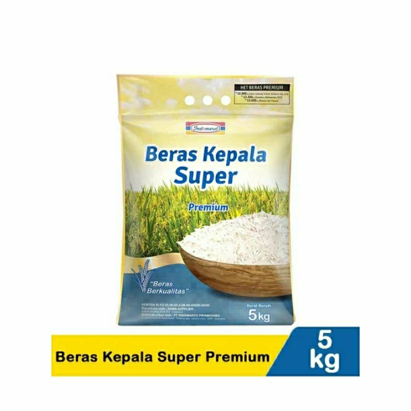 

beras premium kepala super 5kg