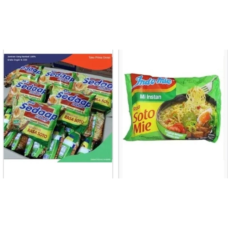 

mie sedap soto / indomie soto biasa / pasar online karuwisi