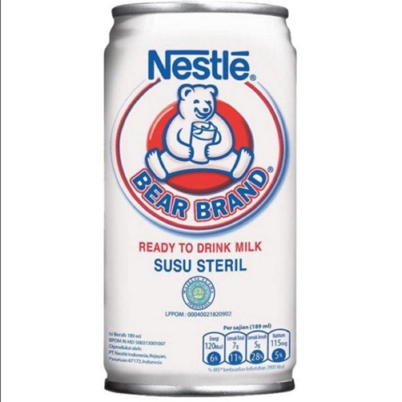 

SUSU BERUANG NESTLE BEAR BRAND 189ml