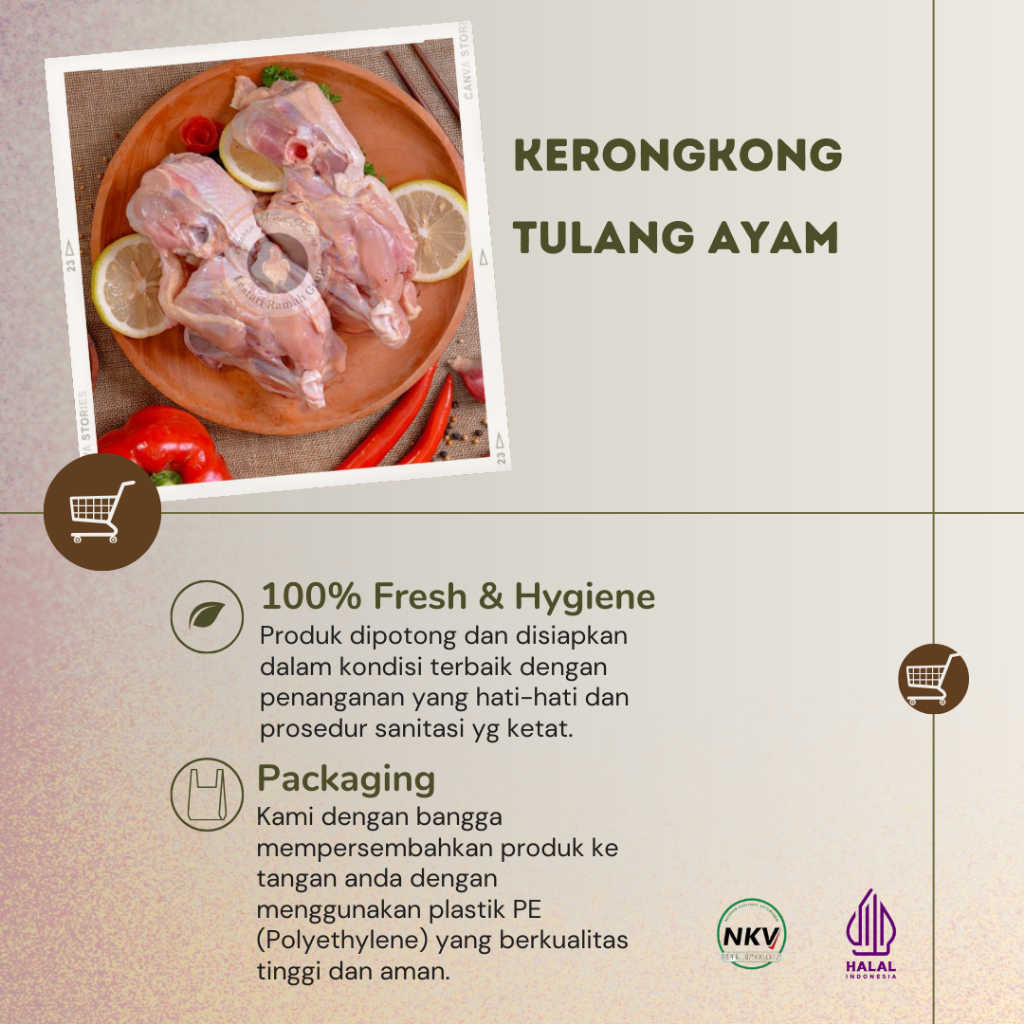 

Kerongkong Tulang Ayam Fresh 1Kg