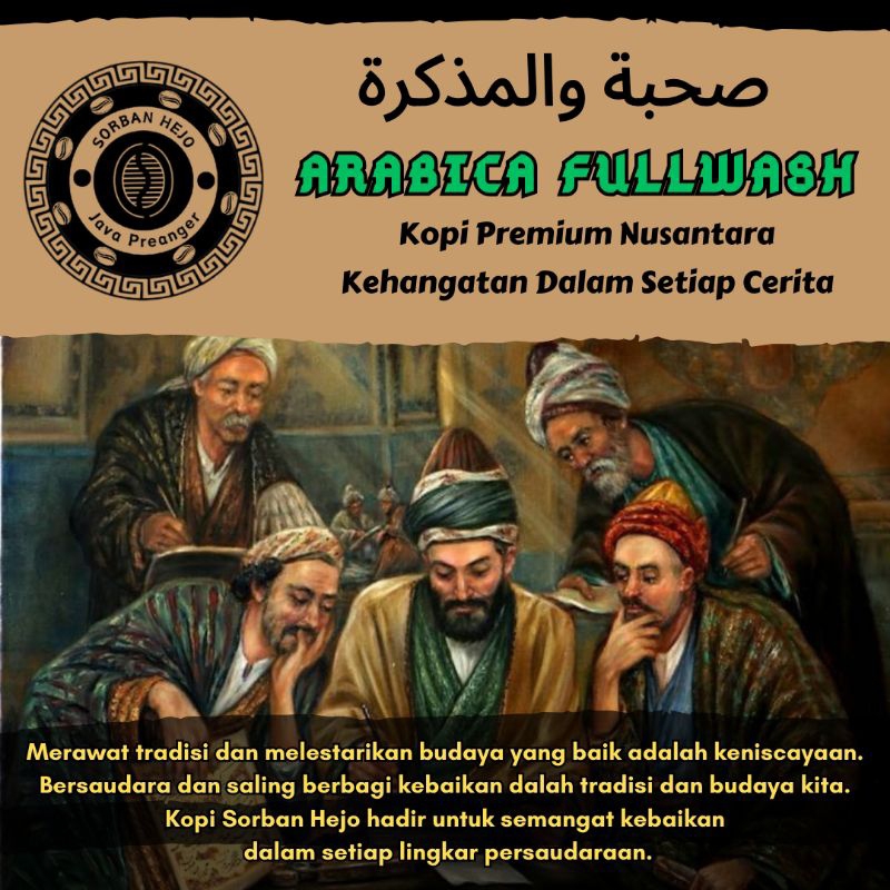 

SORBAN HEJO| Kopi Arabika Rakutak Bandung| biji bubuk murni 150 gr