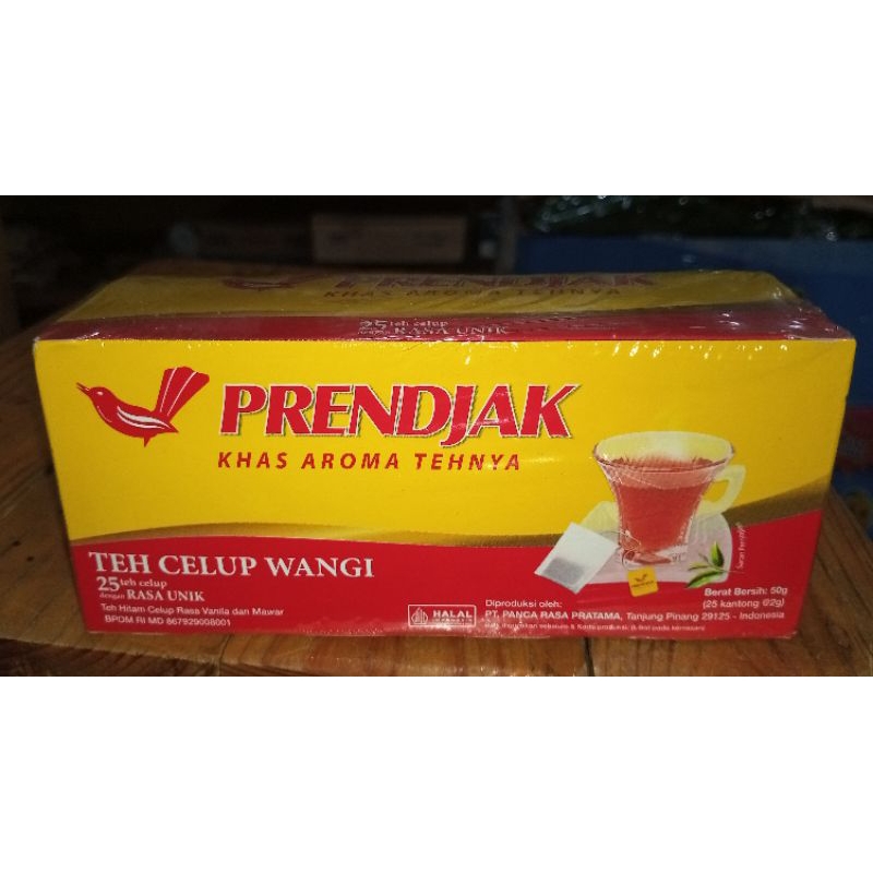 

Prendjak Teh Celup Wangi 50g isi 25 Kantong