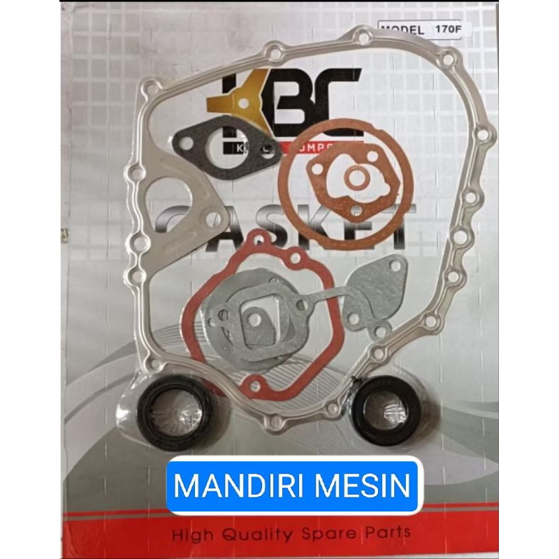 170F paking set / gasket kit mesin KAMA type 170F