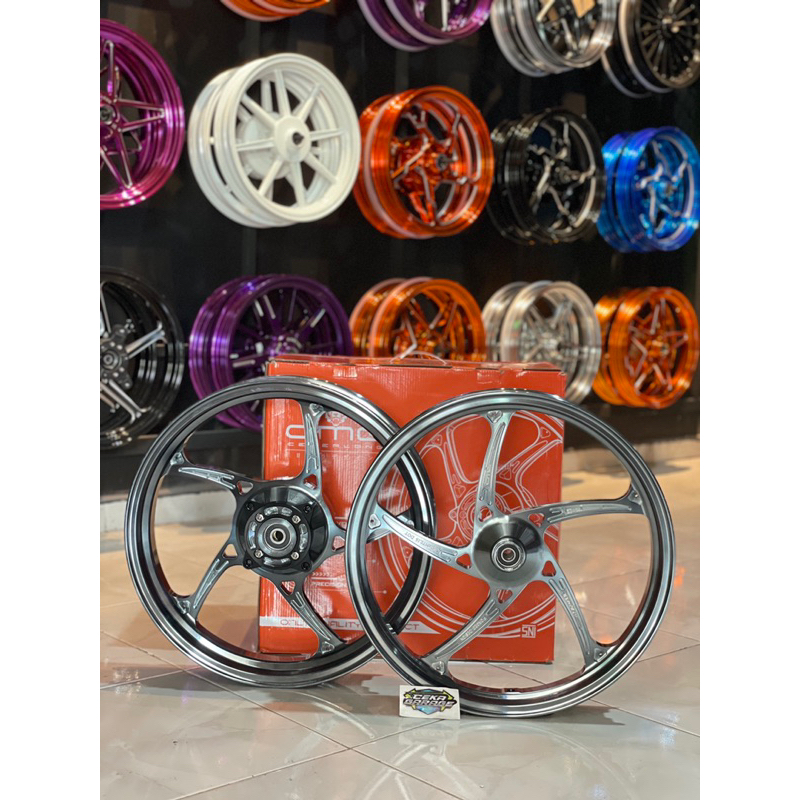 Velg CMG MG5 Ninja R Ninja RR  R17  CMG RACING ORIGINAL VELG MG5 CNC NINJA RR SS R 215x17 275x17 KAW