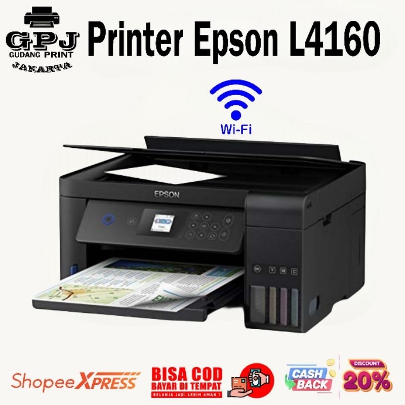 printer Epson L4160 duplek wifi
