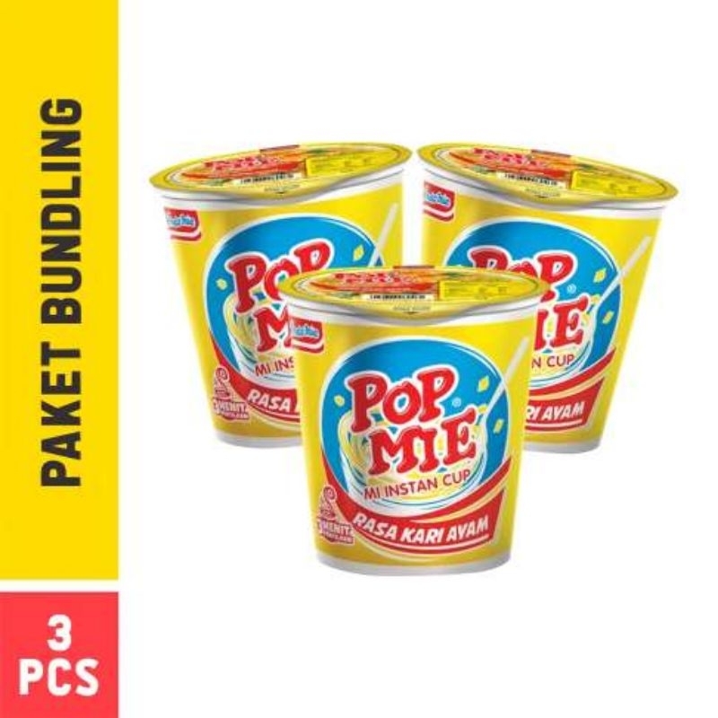 

POP MIE MI INSTAN KARI AYAM CUP 75g - 3pcs