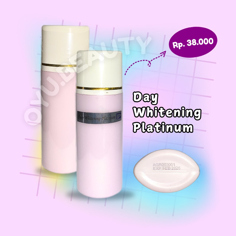 [IPUNG] Platinum Whitening Day Lotion Hb Siang Pemutih Badan Platinum hb siang anggur hb siang ungu