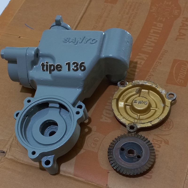 waterpuam atau keongan pompa air sanyo tipe 136