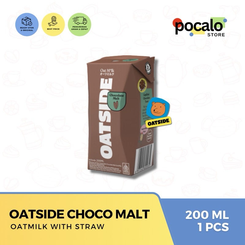 

Oatside Oat Milk Straw 200ML ( 1 pcs ) - Chocolate Malt