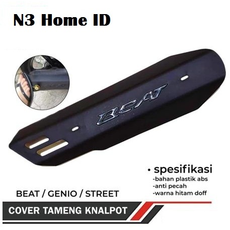 N3-074 Tutup Knalpot Cover Knalpot Beat Universal
