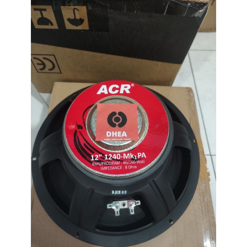 Speaker ACR 1240 Classic 12 inch Fullrange Original Speaker 12in ACR 1240 MK1 PA Classic