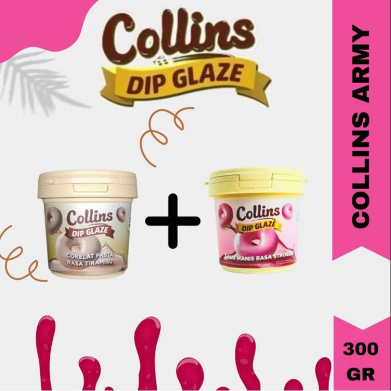 

QH Paket Collins glaze 300 gram / collins mini 300 grm