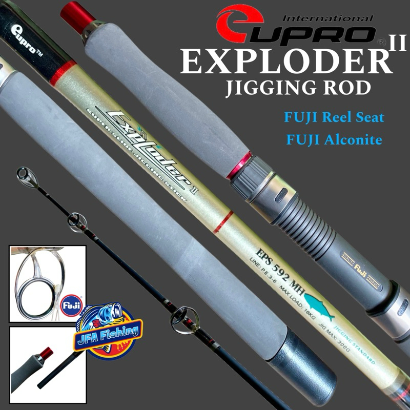 Joran Jigging Rod Eupro EXPLODER 2 592MH / 177Cm