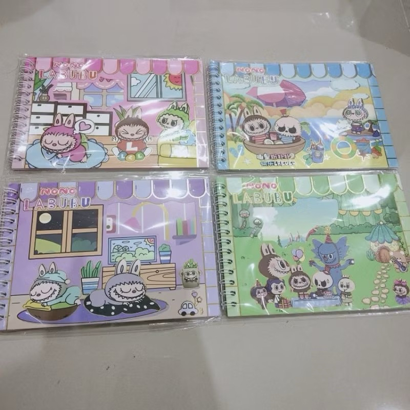 

[COD] Stiker Kalender Spiral Motif Labubu