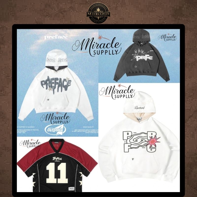 HOODIE PREFACE | Classica White | Dystopia White | Heritage Revival | Dystopia Jersey