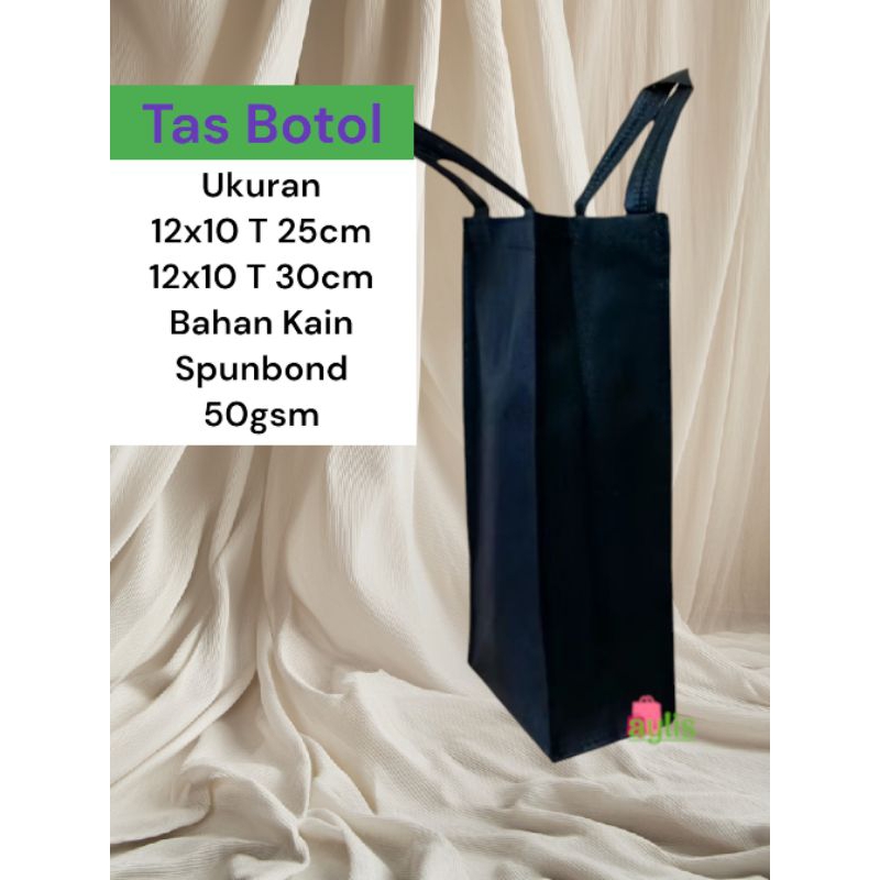 

Tas Botol Kain Spunbond + sablon