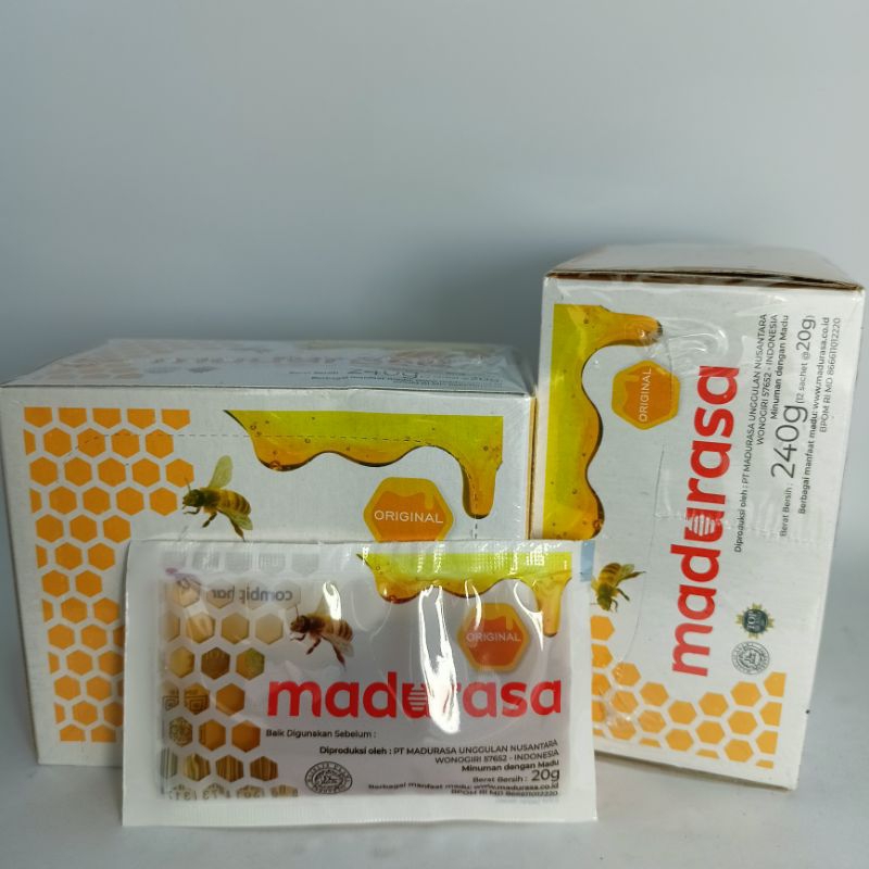 

MADURASA SACHET 1 BOX ISI 20gr X 12pcs