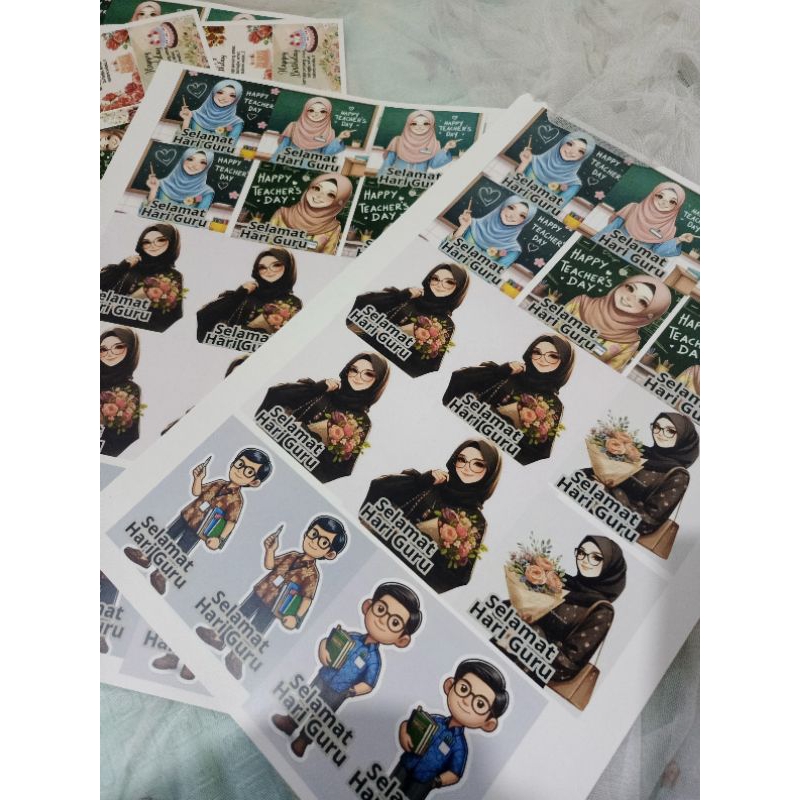 

TOPPER / KARTU UCAPAN HARI GURU