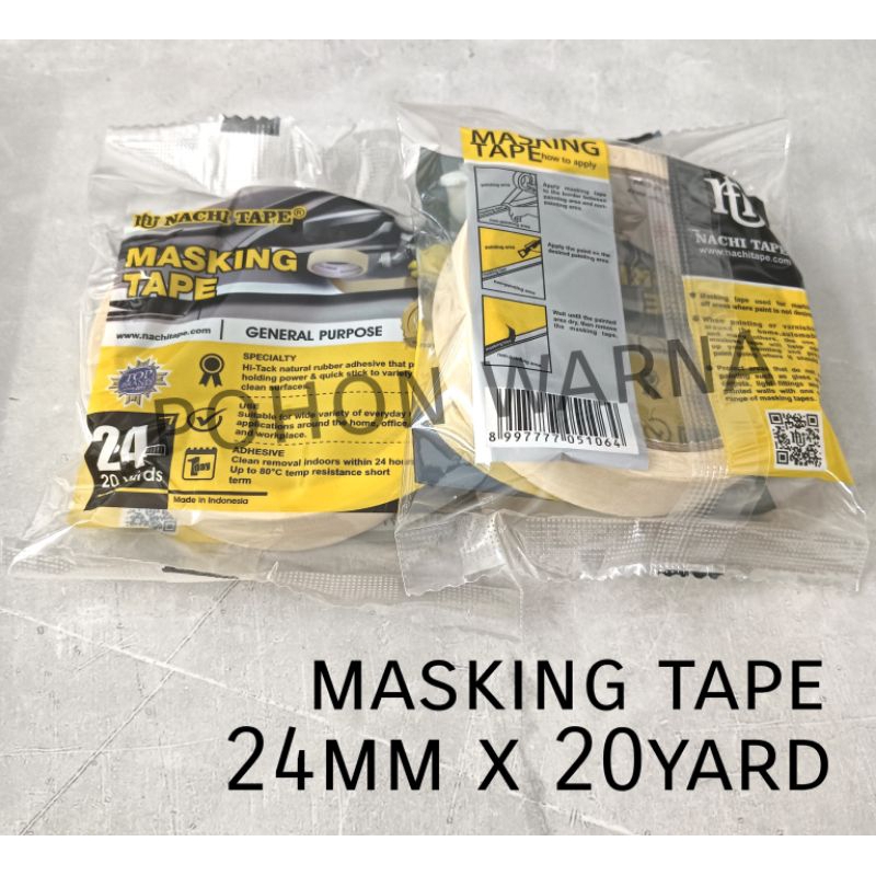 

Masking Tape Nachi 24mm x 20yard