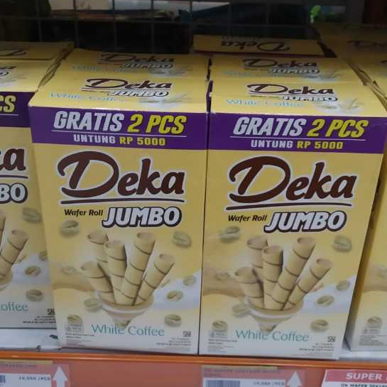 

Deka WaferRoll Jumbo 20x16gr white coffe