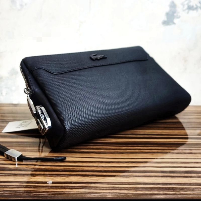 Tas Tangan Kulit Clutch Kulit Pria Wanita Tas Pesta Dompet Hp Handbag Branded Import Original