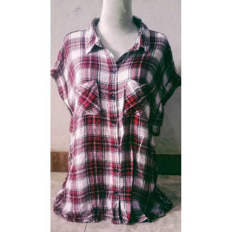 preloved kemeja wanita jumbo branded